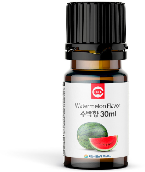 푸플 식품향료 과일 합성 머랭쿠키 제과제빵 슬라임 식용 자일리톨 식품첨가물, 30ml, 1개, 048-수박향