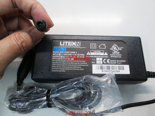 君媛小鋪 三星 LG 螢幕 液晶 LCD 變壓器 19V 14V 3A 2.14A 6.5mm*4.5mm中間帶針, 1個, 三星接口 14V 3A 通用變壓器