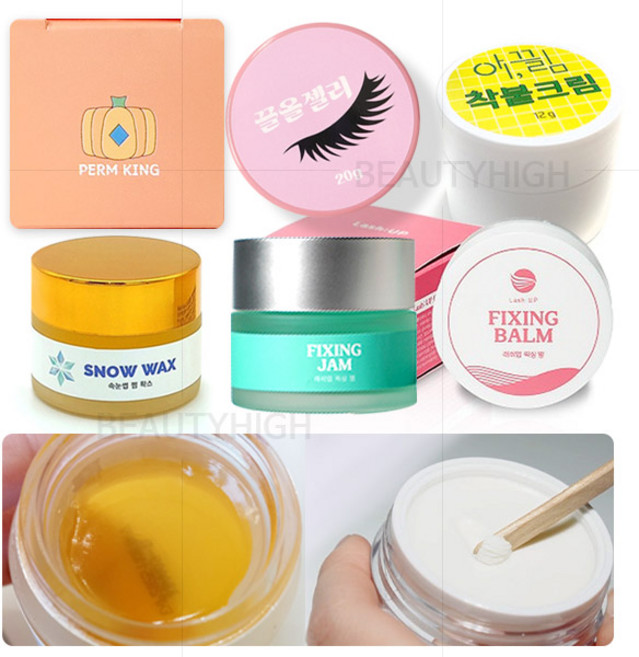 속눈썹 펌글루 크림(종택) 펌글루대용, 06_픽싱밤5g+미쯔네테이프2개(브러쉬증정), 1개