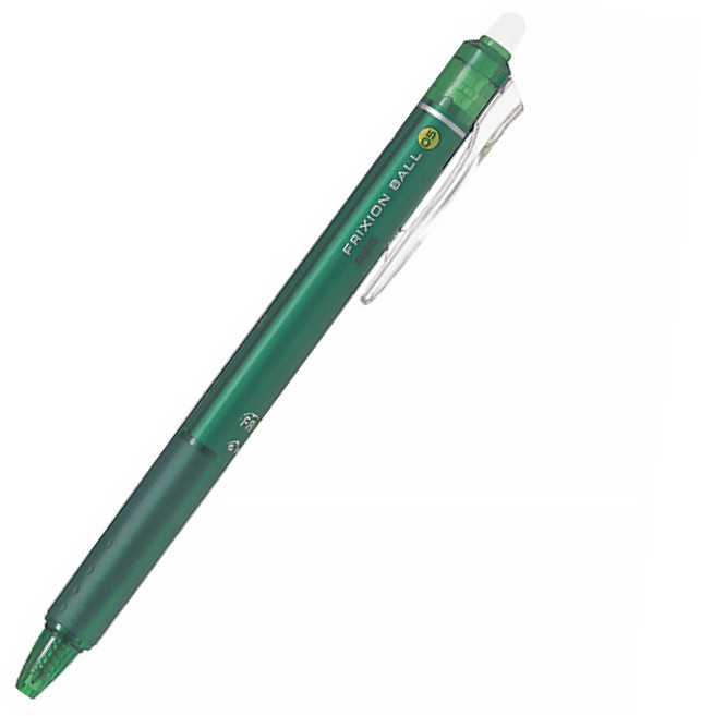 PILOT 百樂 按鍵魔擦筆, 1個, LFBK-23EF(綠), 綠