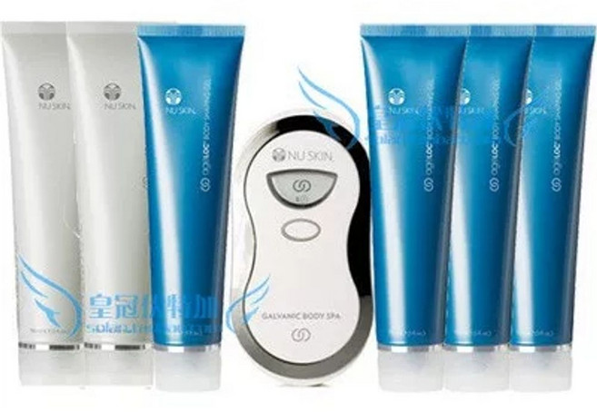뷰티 피부 마사지기 탄력 리프팅 뉴스킨 갈바닉 에이지락 기계 관리 얼굴, R. 바디 스파 세트 2