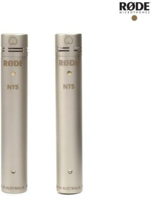 (RODE) NT5 Matched Pair 펜슬형 콘덴서 마이크 (1쌍), RODENT5Matched