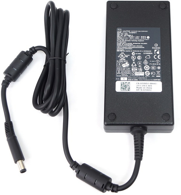[엔티와이] Dell 델 정품 19.5V 6.7A PA-4E (7.4) 노트북 어댑터 Inspiron 15 5577 Latitude E6540 Inspiron 5758 충전기, 어댑터+케이블, 1개