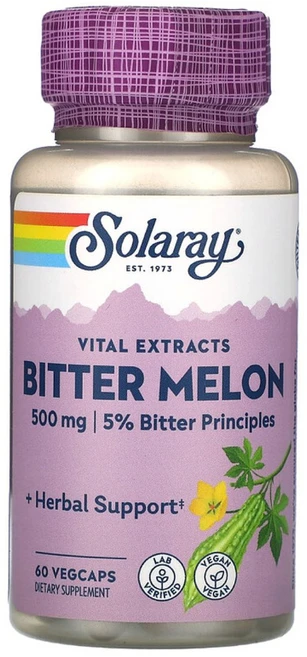 솔라레이 바이탈 엑스트렉트 비터멜론 500mg 베지캡슐 60정, 1정, 1개 - 쿠팡