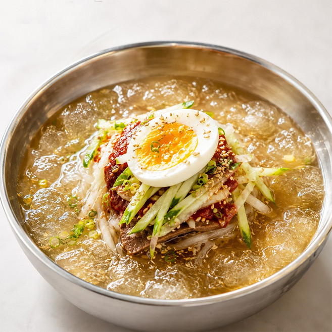 토해원 메밀 물냉면 시원한 냉면육수 포함 4인분용, 2개, 400g