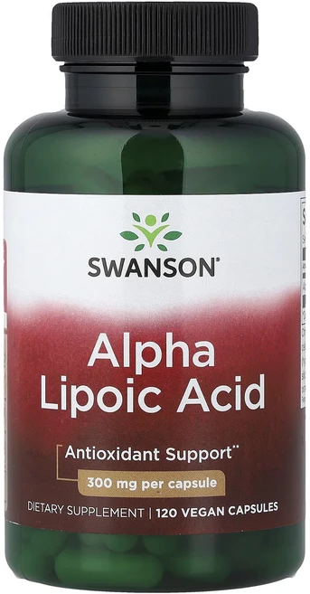 Swanson 알파리포산 300mg 캡슐 120정, Swanson알파리포산300mg캡슐120정, 1개 - 쿠팡