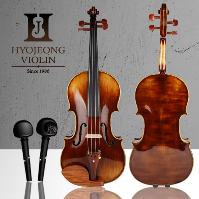 HYOJEONG 효정바이올린 HV-400도미넌트현 이지펙장착, 3/4사이즈 (12~13세), 1개