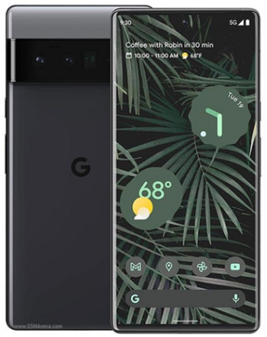 구글 픽셀6 프로 Google Pixel 6 Pro 언락폰 자급제폰 - 추가금 X, Stormy Black, 128GB
