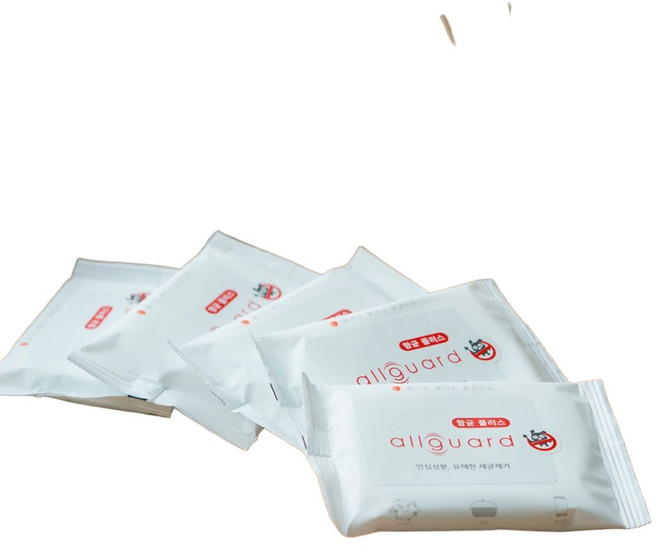 에탄올세정티슈 손소독용 세정티슈 살균티슈 휴대용, 1개