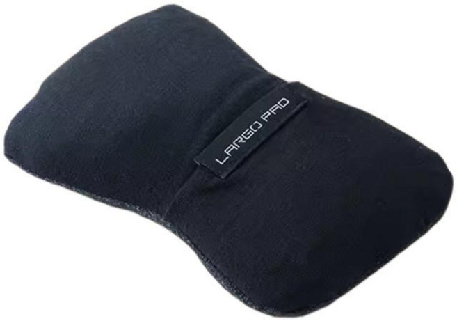 LARGO PAD 人體工學鍵盤護腕墊 可水洗腕託手枕, 1個, 豆豆腕墊 灰色 短款 135*90*30, 灰色 短款