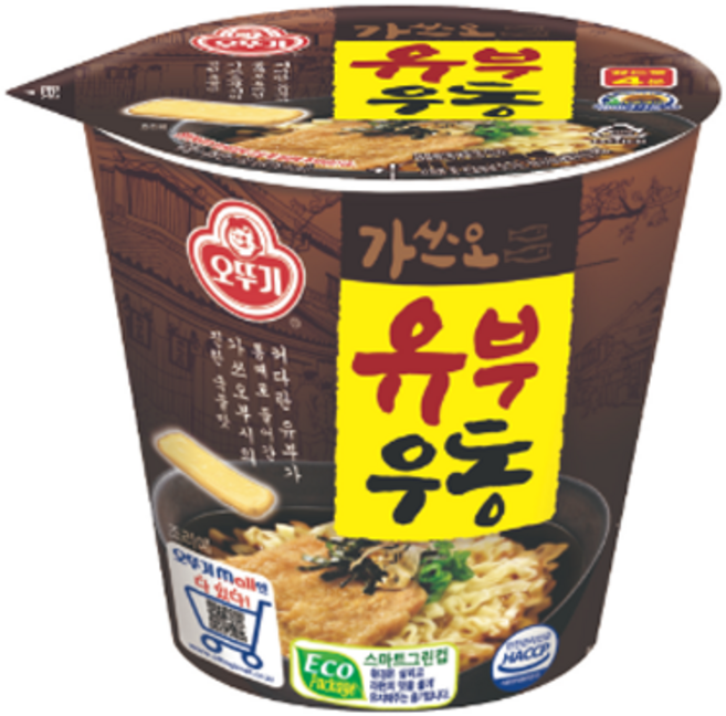 오뚜기 유부우동 컵라면 62g