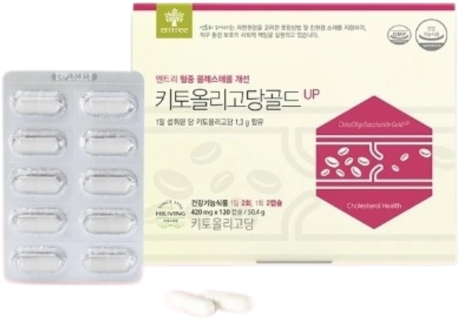 하이리빙 키토올리고당 골드 UP 콜레스테롤 개선 180캡슐 한달 분, 1개, 180정 - 쿠팡