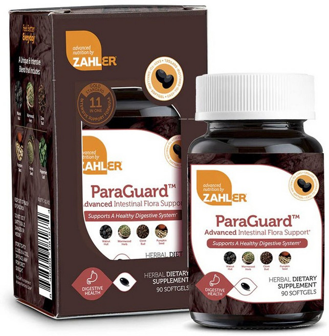 Zahler Paragard 進階腸道菌群支持軟膠囊, 1個, 90錠