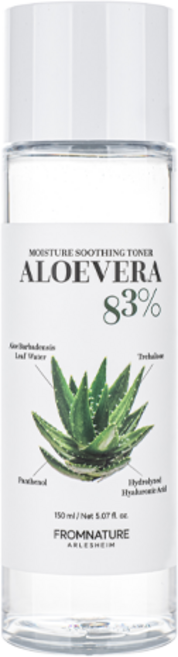 알로에베라 모이스처 수딩 토너 150ml, 1개