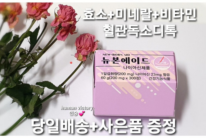 뉴본에이드 천연발효 생효소 참숯 저온숙성원적외선 발효 건강기능식품, 300정, 200g