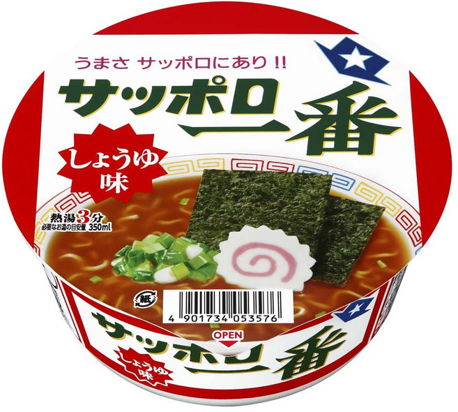 Sapporo Ichiban 醬油味泡麵, 12入