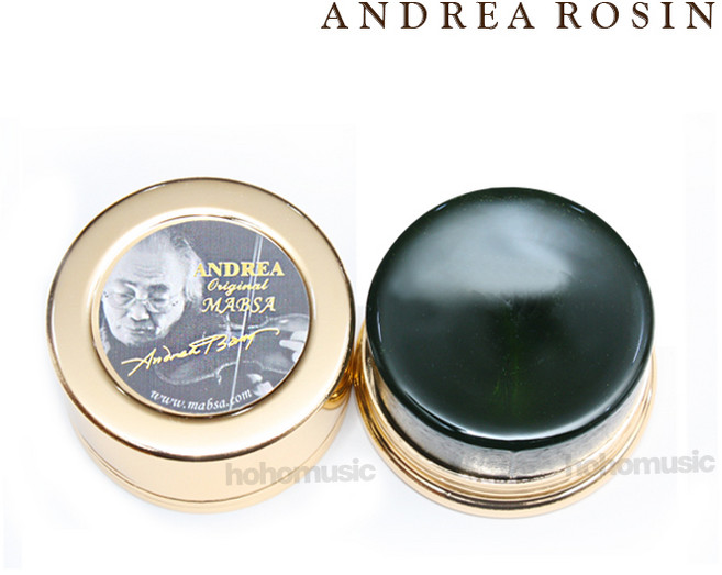 안드레아 송진 미니 바이올린 비올라 첼로, 다크그린, 1개