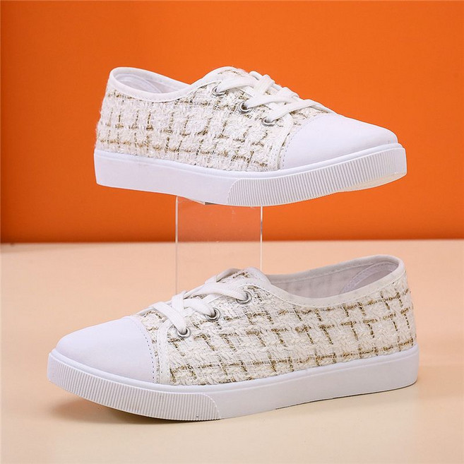 女款休閒百搭懶人帆布鞋