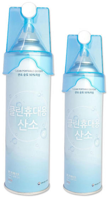 휴대용 산소캔 클린휴대용산소(신형) (648ml), 1개