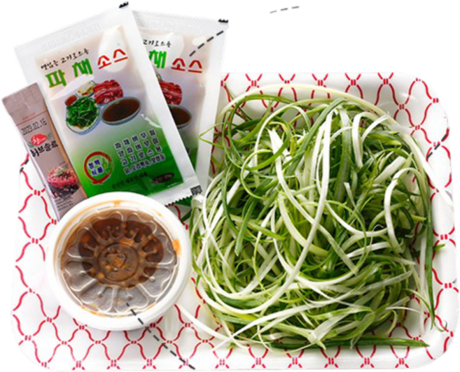 고기쟁이 파채 세트