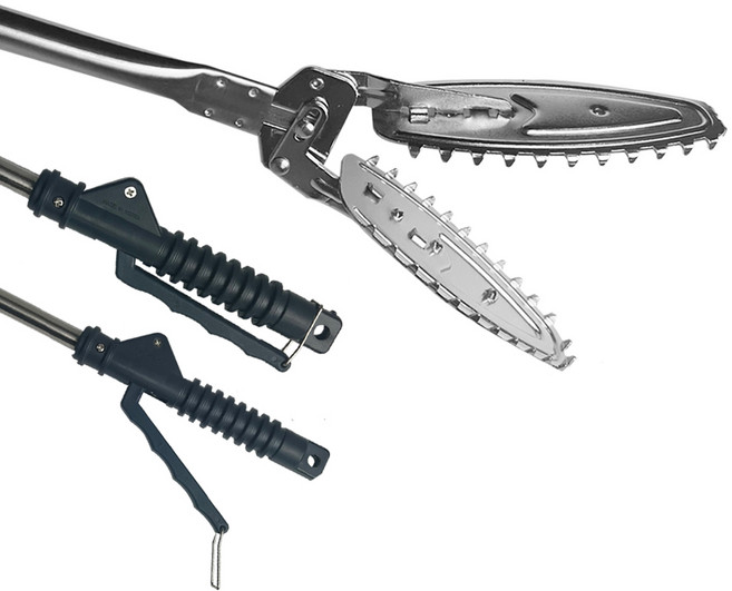 국산 해루질집게 스텐악어만능집게 다용도 해루질장비 신발 스텐 집게 쓰레기청소, 70cm, 1개, 70cm