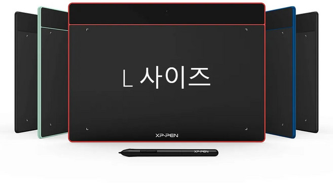 [사은품 구매이벤트] 엑스피펜 XP-PEN Deco Fun L 펜타블렛 10인치, 블랙+사은품