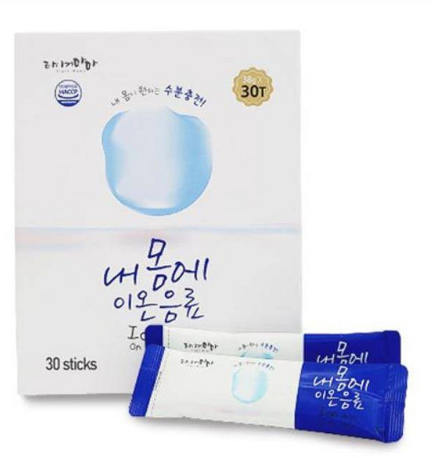 타이거마마 내몸에 이온음료, 30개, 38g