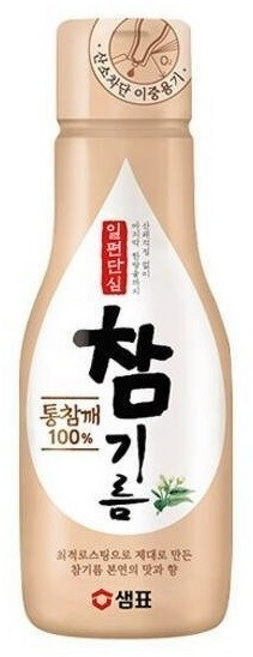 샘표 일편단심 통참깨 고소한 참기름 200ml x 4개