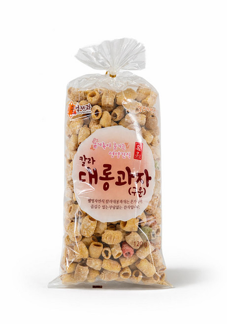 구운 칼라대롱 과자 120g(한박스), 120g, 10개
