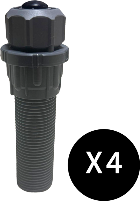 싱크대 다리 발 씽크대 회색 원형 대 조절발 높이 조절발 업소용 식당, 4개, 회색 원형 다리 발 (대)