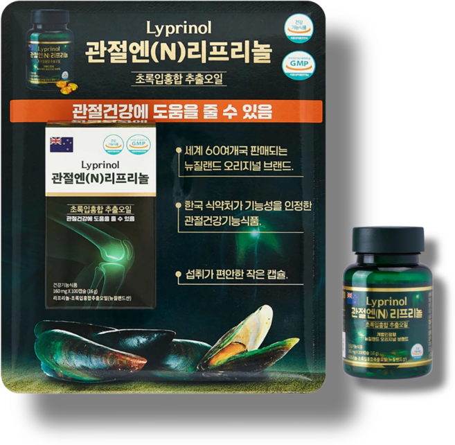 관절엔(N) 리프리놀 160mg x 100캡슐, 100정, 1개