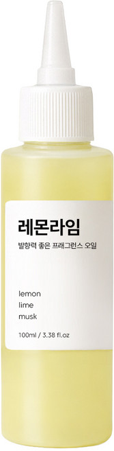 발향력 좋은 프래그런스 오일 원액, 58.레몬라임, 100ml, 1개
