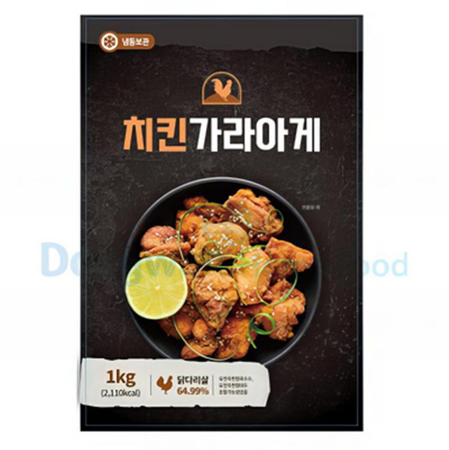가토코 치킨 가라아게, 2개, 1kg