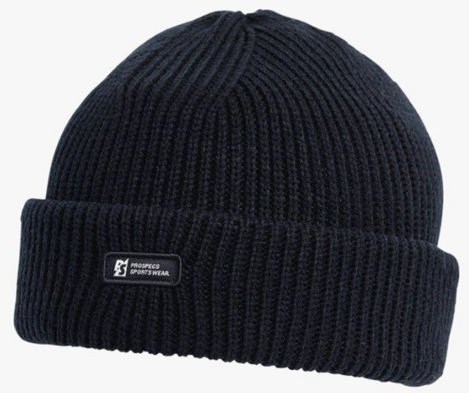 프로스펙스 PRO-SPECS 심플한 디자인의 와펜 포인트 투폴드 비니모자 PS5NC23Z122_US, 122(BLAK), 1개