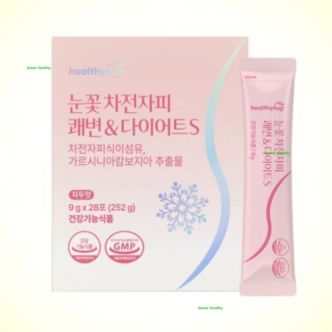 가르시니아 차전자피 식이섬유 다이어트 28포 x 2개 귀리 장쾌변 차전피차