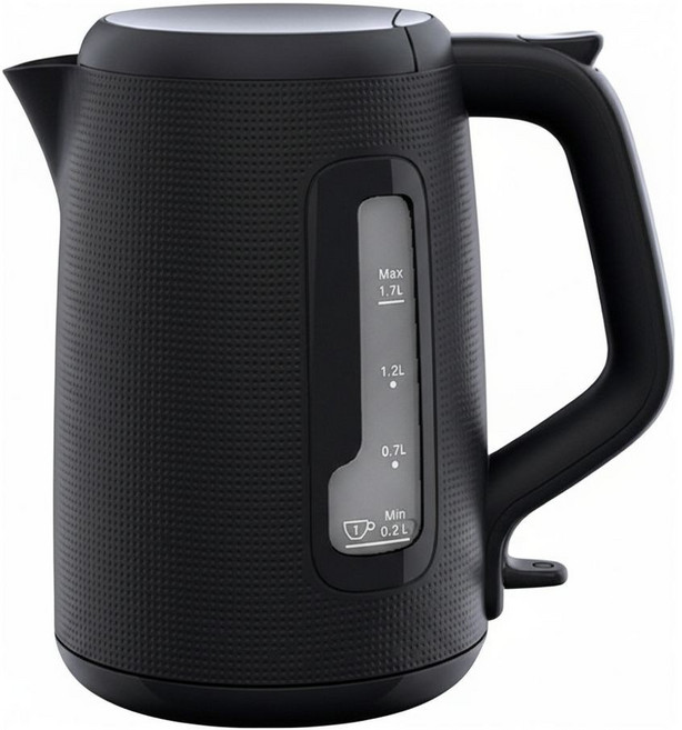 테팔 전기커피포트 모닝 블랙 1.7L, (국내as)ko2m08kr