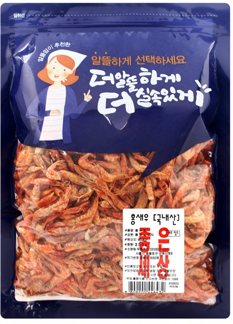 홍새우(국내산) [350g], 1개, 350g