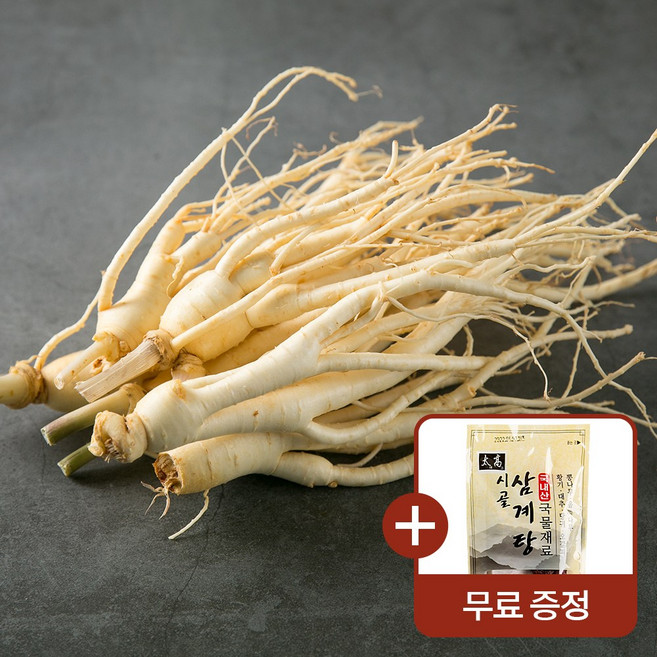 금산인삼 세척 난발삼 + 삼계탕 국물 재료 중복말복 복날 초복 기력회복 원기충전 보양선물세트, 1개