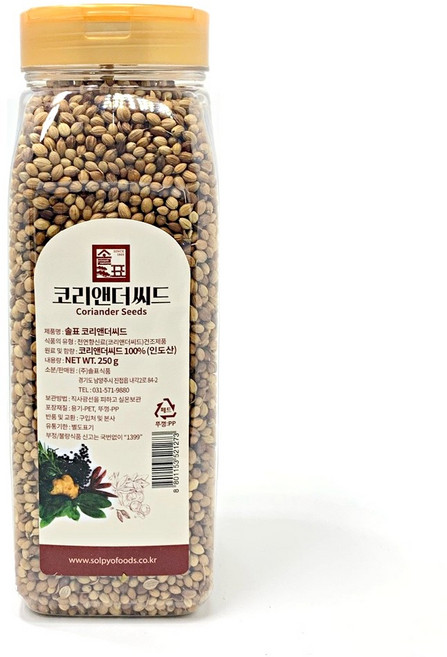 솔표 코리앤더씨드 250g, 1개