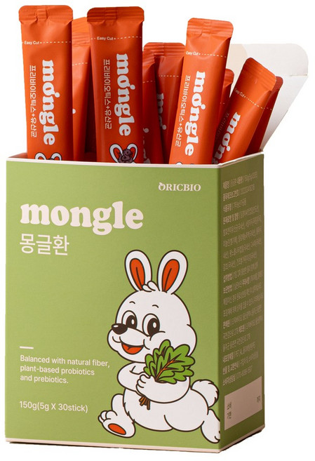 오릭바이오 몽글환 차전자피 식이섬유, 1개, 150g