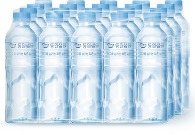 동원샘물 생수 무라벨 500mL * 20병, 20개
