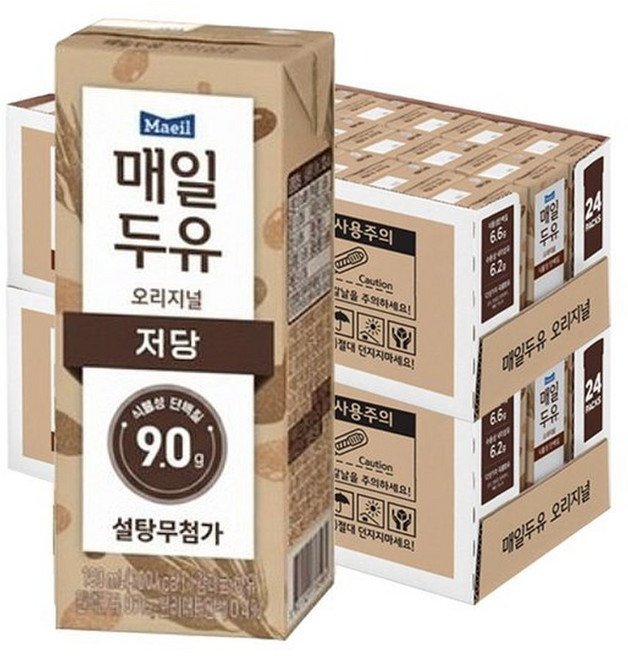 매일두유 오리지널 190ml 24개입 2개, 48개