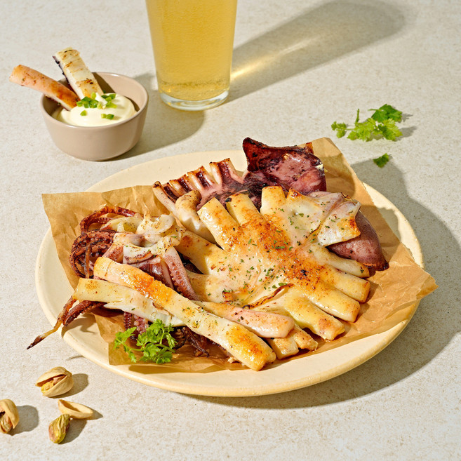 쉬운밥상 구룡포 반건조 오징어 원양산 5미, 1개, 350g(5미*2개)