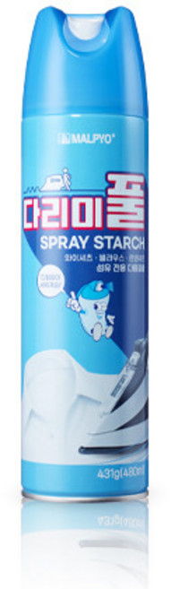 말표 다리미풀 정전기 방지 세탁소 스프레이, 480ml, 1개