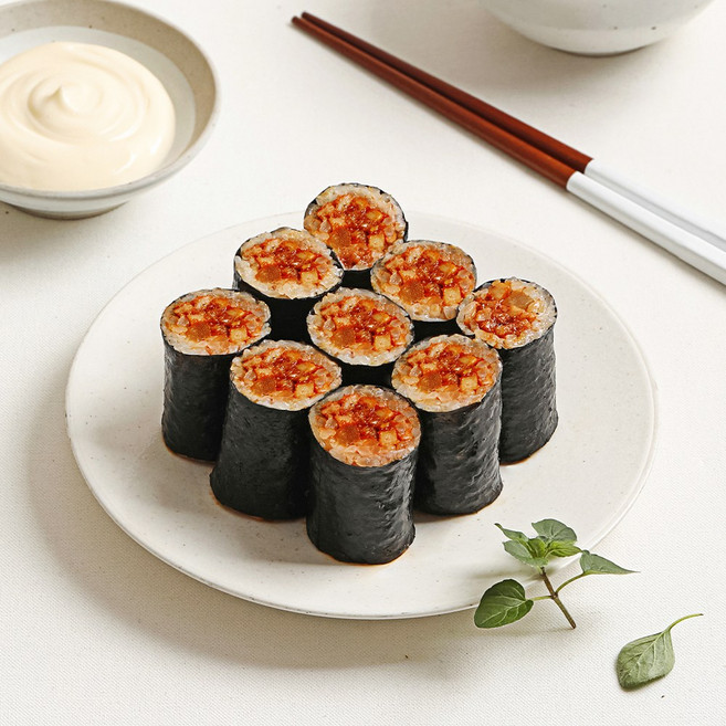 [다신샵] 곤약꼬마김밥 불어묵 / 탄수화물저감 현미밥, 10개, 120g