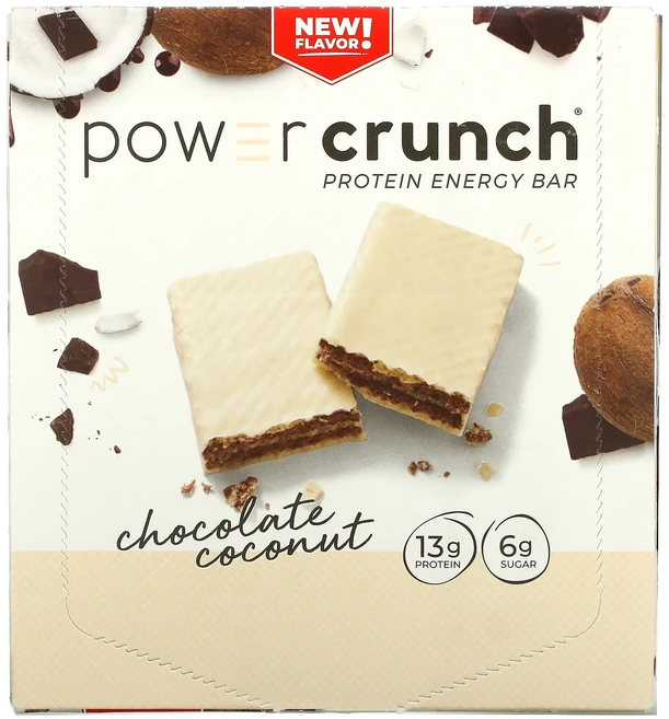 지금 곧 품절됩니다 BNRG POWER CRUNCH 프로틴 에너지 바 초콜릿 코코넛 바 12개 개당 40g(1.4oz) 서둘러주시면 감사하겠습니다, BNRGPOWERCRUNCH프로틴에너지바초콜릿코코넛바1, 40g - 쿠팡