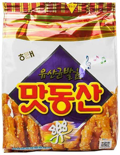 해태 맛동산 땅콩 크런치 스낵 300g Haitai Matdongsan Peanut Crunch Snack 10.58 Oz, 1개, 299g
