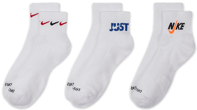 NIKE EVERYDAY PLUS CUSH ANKLE 運動襪 中筒襪 3入