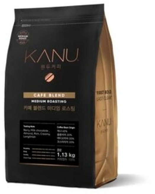 동서식품 맥심 카누 카페블렌드 미디엄 로스팅 원두, 1.13kg, 3개