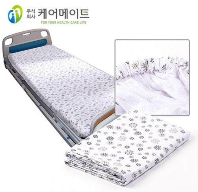 병원용 침대 매트리스커버, 1개